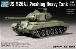 Trumpeter slepovací model US M26A1 Pershing Heavy Tank 1:72 