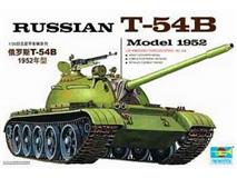 TRUMPETER slepovací model sovětského tanku T-54B 1954 1:35