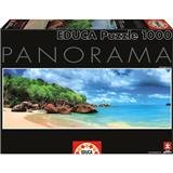 Puzzle Educa panorama - Seychelly 1000 dílků