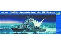 Trumpeter slepovací model USSR Navy Sovremenny Class Project 956E Destroyer 1:350