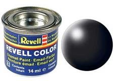 Revell barva emailová hedvábně matná - černá 302 