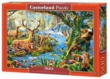 Castorland puzzle 500 lesní život