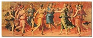 Puzzle Educa -  Tanec Apolóna - G.Romano 1000 dílků