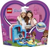 LEGO Friends 41387 Olivia a letní krabička ve tvaru srdce