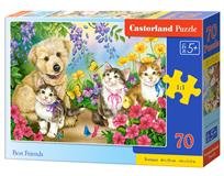 Castorland Puzzle 70 dílků - Nejlepší přátelé