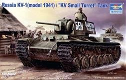 Trumpeter slepovací model Russian KV-1 (model 1941) " KV Small Turret" Tank 1:35