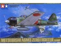 TAMIYA slepovací model A6M3 Zero Fighter 1:48