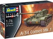 Revell slepovací model A-34 Comet Mk.1 1:76