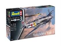 Revell slepovací model Yakovlev Yak - 3 1:72