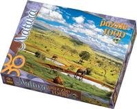 Puzzle Trefl Národní Park Tsavo v Keni 1000 dílků