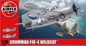 Airfix slepovací model Grumman Wildcat F4F-4 1:72