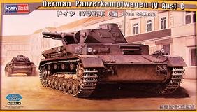 Hobby Boss slepovací model German Panzerkampfwagen IV Aust C 1:35