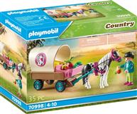 Playmobil Country - Kočár s poníkem a doplňky