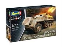 Revell slepovací model sWS with 15cm Panzerwerfer 42 1:72