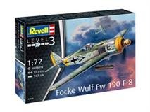Revell slepovací model Focke Wulf Fw190 F-8 1:72