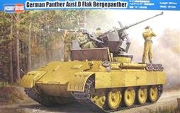 Hobby Boss slepovací model Německé pásové vozidlo protiletecké obrany Panther Ausf.D 1:35