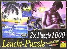 Puzzle Spiel Spass - Romantické světelkující puzzle 2 motivy 2 x 1000 dílků