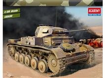 ACADEMY slepovací model tanku Panzer II Ausf.F "North Africa" 1:35