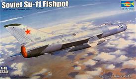 Trumpeter slepovací model Soviet Su-11 Fishpot * 1:48 
