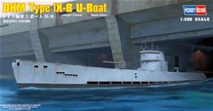 Hobby Boss slepovací model DKM Type IX-B U-Boat 1:350