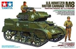 TAMIYA slepovací model U.S. Howitzer motor Carriage M8 1:35
