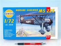 Směr Slepovací model Morane Saulnier MS 225 1:72