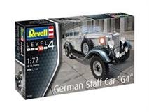 Revell slepovací model German Staff Car "G4" 1:72