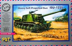 PST slepovaci model Heavy Self - Propelled Gun ISU-122S 1:72