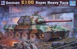 Trumpeter slepovací model German E100 Super Heavy Tank 1:35