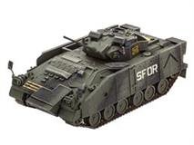 Revell slepovací model Warrior MCV with Add-on armour 1:72