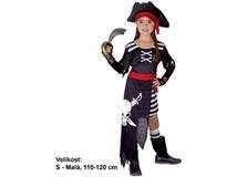 Kostým "Pirátka 4-6 let" 110-120cm