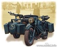 Slepovací  model MB 1/35 German Motorcycle,WWII