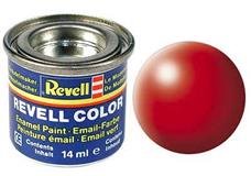 Revell barva emailová polomatná - červená svítící 332 