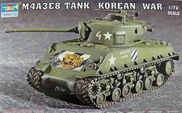 Trumpeter slepovací model M4A3E8 Tank "Korean War"  1:72 