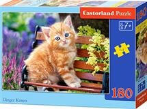 Puzzle Castorland 180 dílků - rezavé koťátko