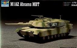 Trumpeter slepovací model M1A2 Abrams MTB 1:72