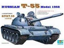 Trumpeter slepovací model Russian T-55 Model 1958 1:35