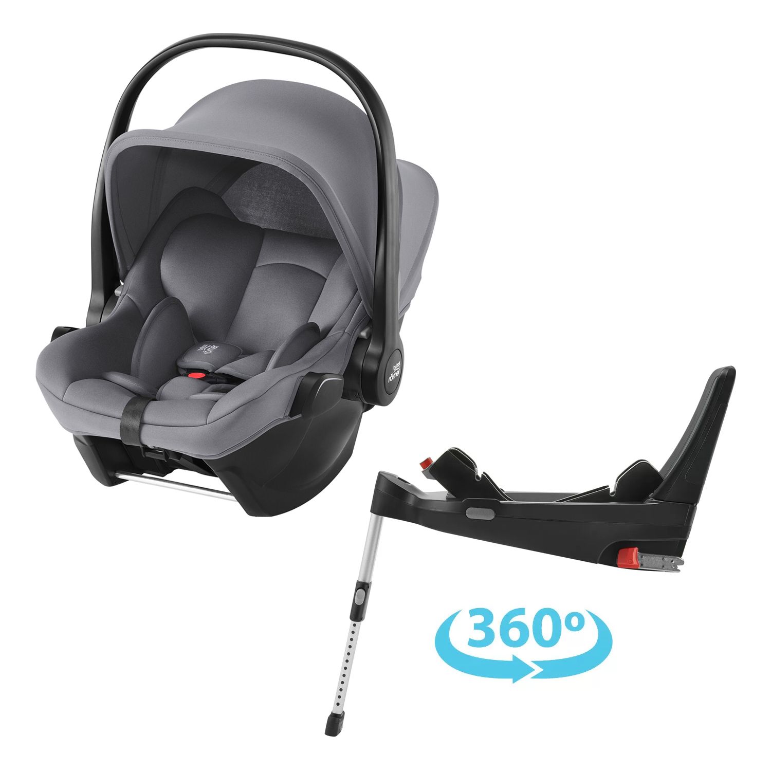 Autosedačka Britax Römer Baby-Safe Core + Flex Base 5Z Frost Grey