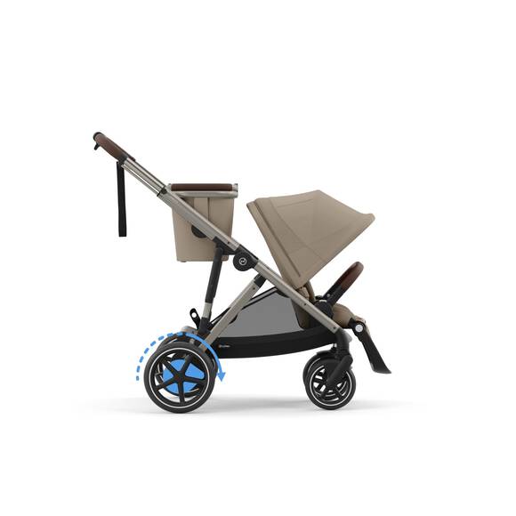 Sportovní kočárek Cybex e-Gazelle S Almond Beige