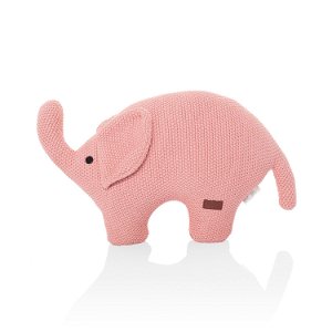 Pletená hračka Zopa Slon Pink