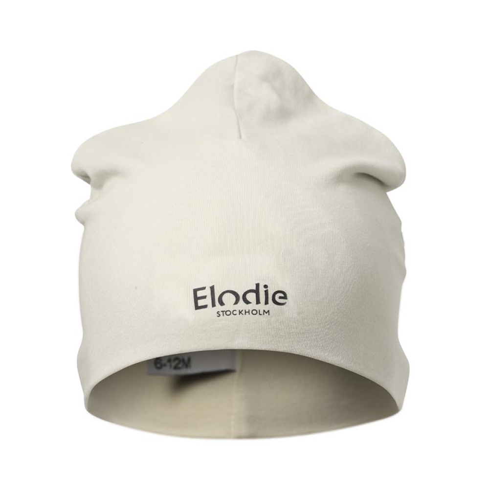 Bavlněná čepice Elodie Details Creamy White 1-2 roky