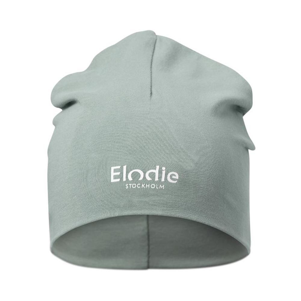 Bavlněná čepice Elodie Details Pebble Green 0-6 měsíců