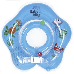 BabyPoint koupací kruh Baby Ring 3 - 36 měs. modrá