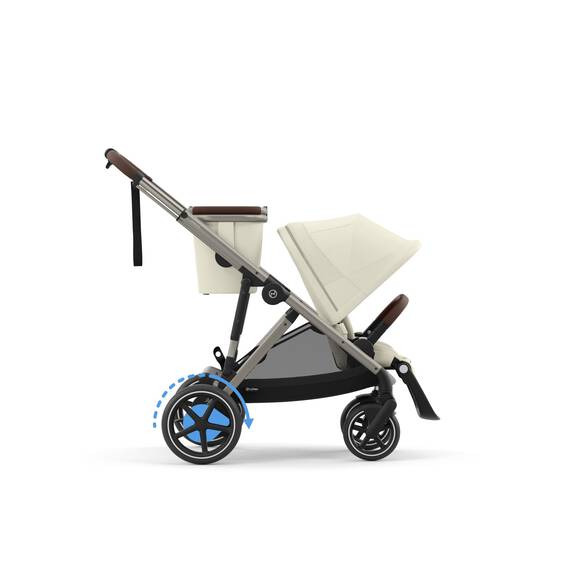 Sportovní kočárek Cybex e-Gazelle S Seashell beige