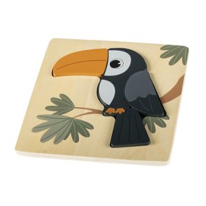 Zopa Dřevěné puzzle malé Toucan