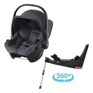 Autosedačka Britax Römer Baby-Safe Core + Flex Base 5Z Midnight Grey