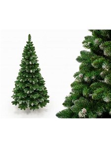 Vánoční stromeček Borovice "White Frost" 2D jehličí 220cm