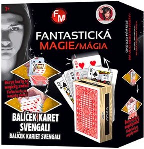 Pavel Kožíšek Balíček karet Svengali kouzelnická sada fantastická magie