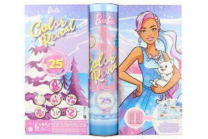 Barbie Color reveal Adventní kalendář HJD60