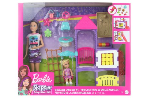 Barbie Chůva na hříšti herní set GHV89